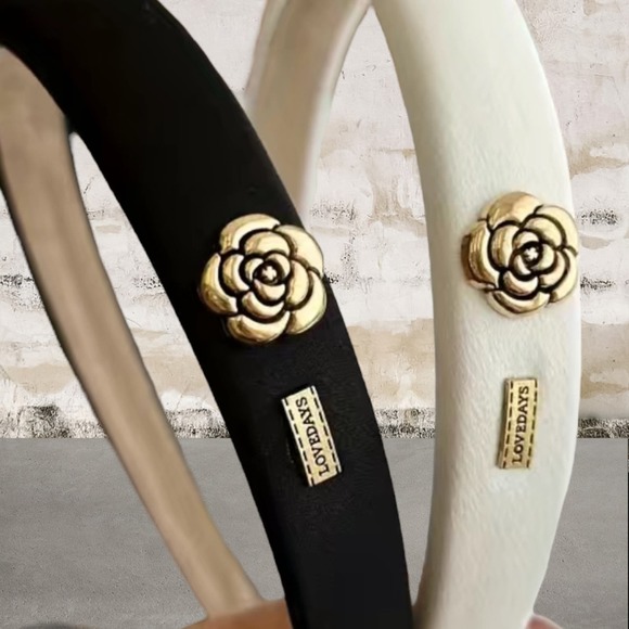 Accessories - *NWT* Luxury Black & White Headbands - Set of 2
